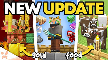 MINECRAFT JUST UPDATED EVERY SINGLE FARM + ADDED NEW TRIDENT MECHANICS!