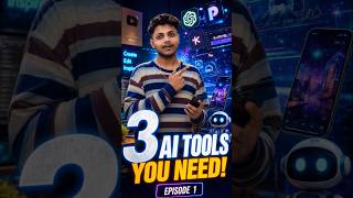 🚀 Top 3 AI Tools Every Creator Needs in 2026 | Save Time #shorts