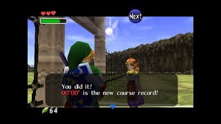 How to get a perfect time in the Horse race minigame (0000) and win Cow in House