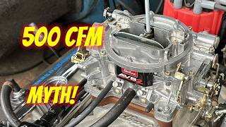 Everyone Said This 500 CFM Carb Was TOO SMALL... They Were Wrong! @MuscleCarSolutions