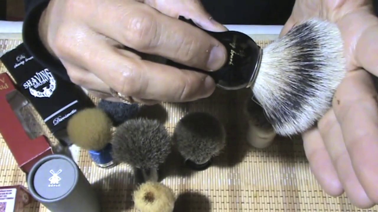 Помазки для бритья Shaving brushes YouTube