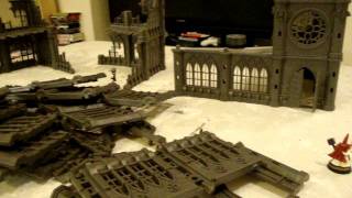 Pegasus Hobbies Gothic City Buildings Large Set