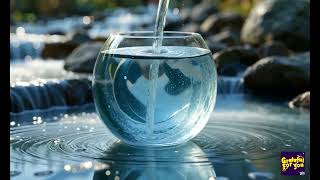 Asmrcold Water Is Falling In Glass Ice Water 100% Satisfaction