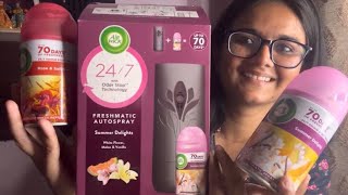 Airwick 247 Autospray Kit 2023  Airwick Automatic Room Freshener Unboxing U0026 Review After 2 Months