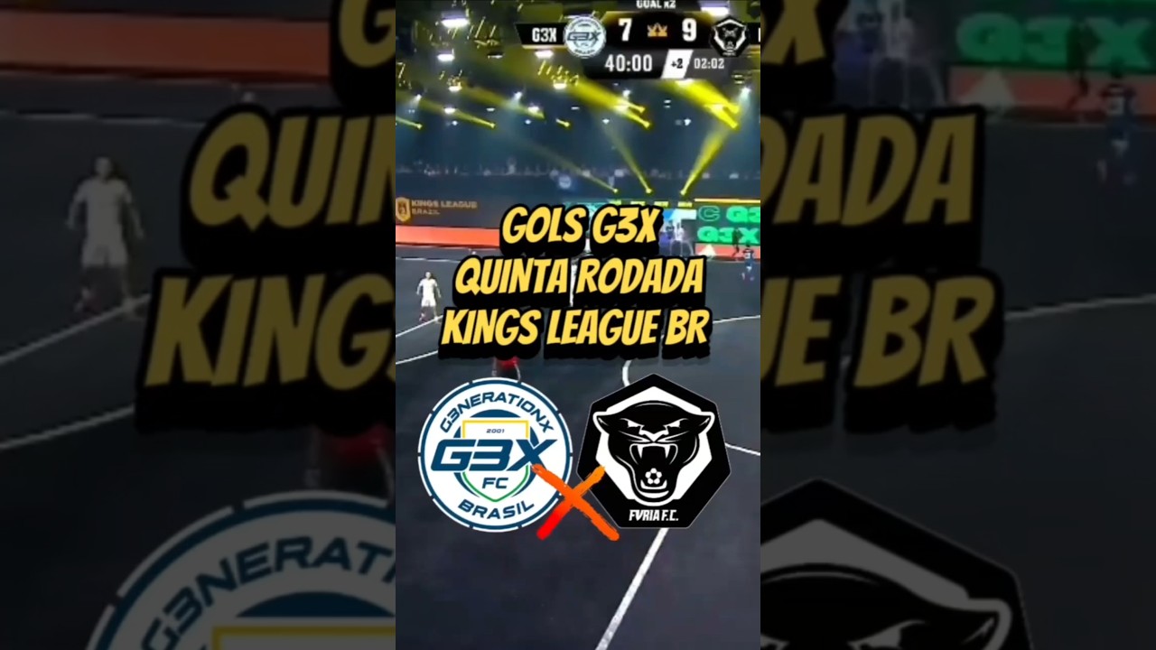 GOLS DO @g3xfc NA QUINTA RODADA DA @kingsleague_br