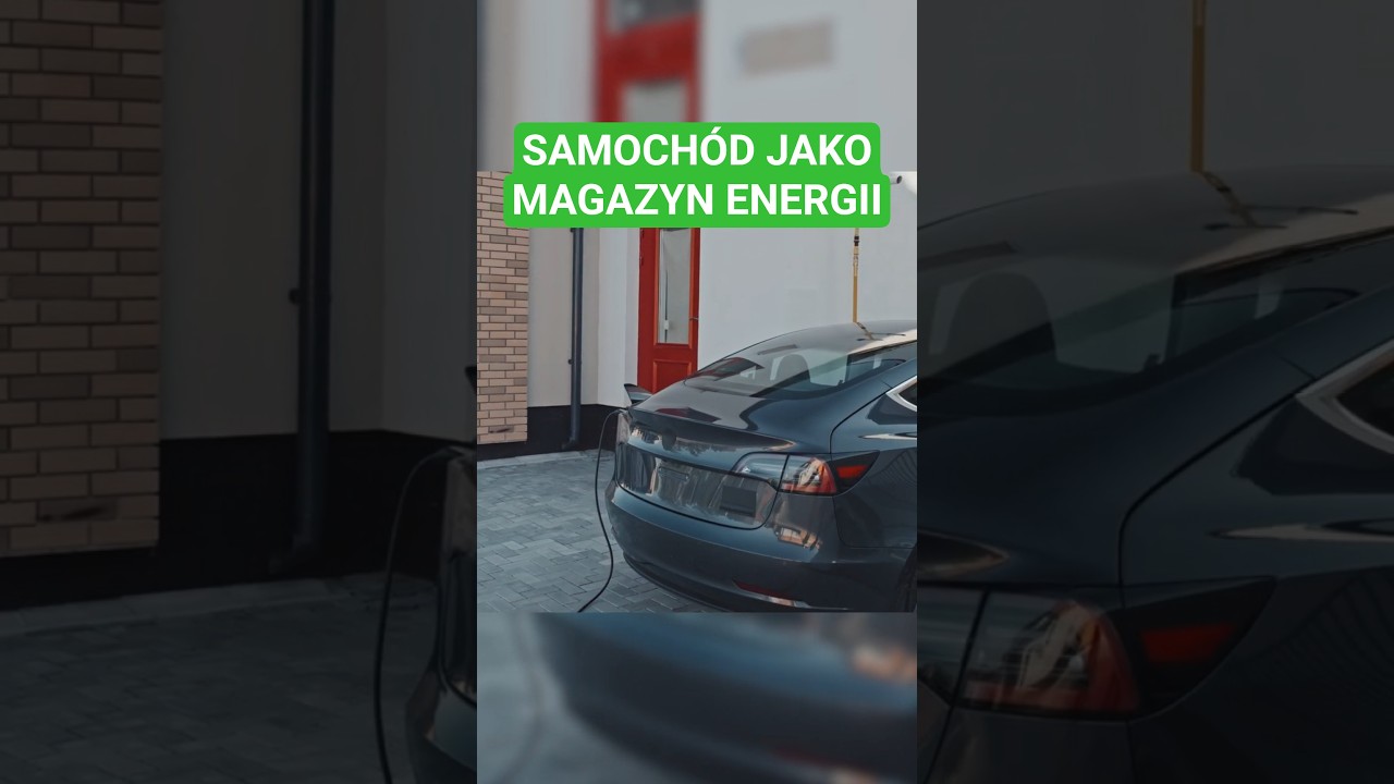 Samochód jako domowy magazyn energii, czyli V2H #magazynenergii #samochodyelektryczne #v2h