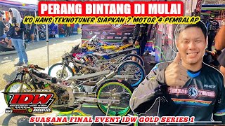 SUASANA PADDOCK🔴TEKNOTUNER SIAPKAN 7 MOTOR DI EVENT IDW, Ebon Salah Satu Ridernya