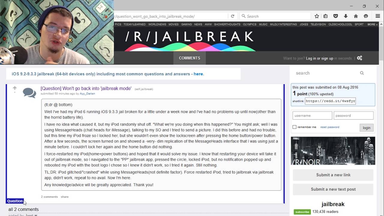 R/jailbreak Questions