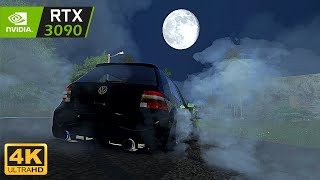 FULL SEND in VW GOLF R32 MK4 | CG Drift Valley - 4K Assetto Corsa w/Steering Wheel Gameplay