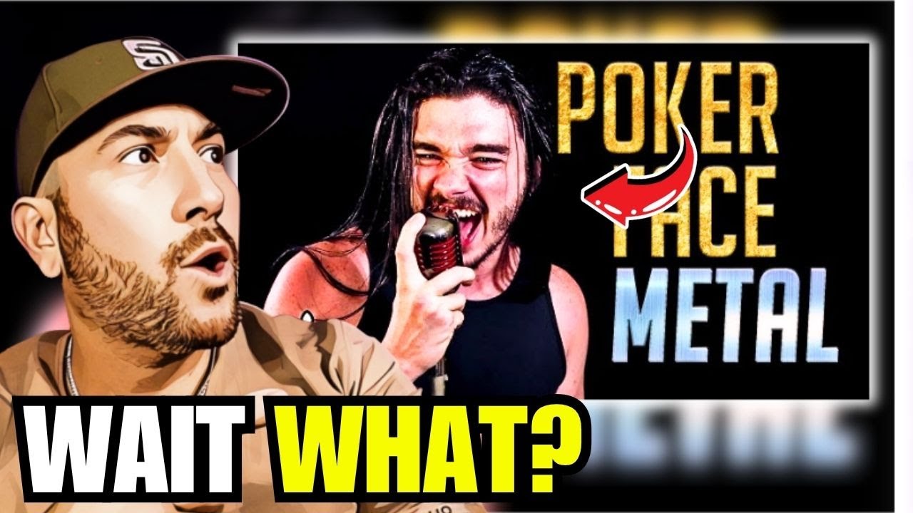 Дэн Васк — Poker Face 🎤 Реакция | Металл встречает Гагу, и это действительно здорово!