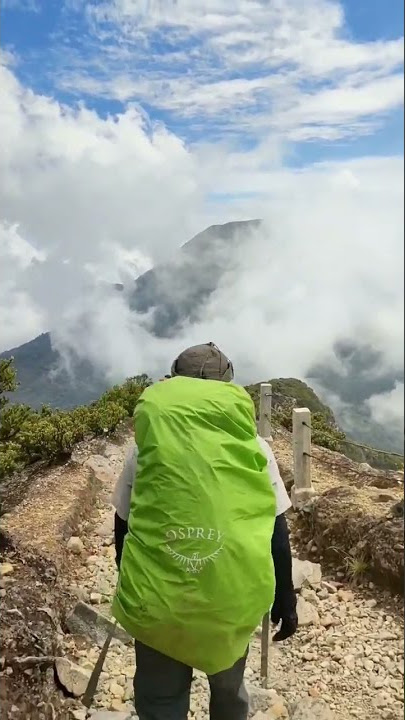 ke indahan puncak gunung gede pangrango #shorts