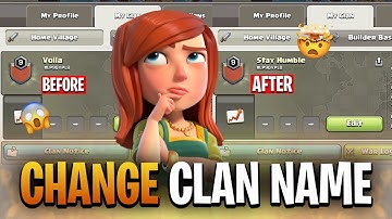 How to Change Your Clan Name in Clash of Clans – 2 Proven Methods!