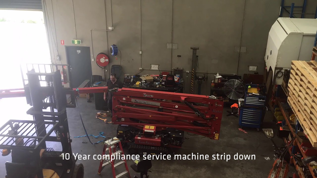 Aspac Group's 10 Year Service Strip down