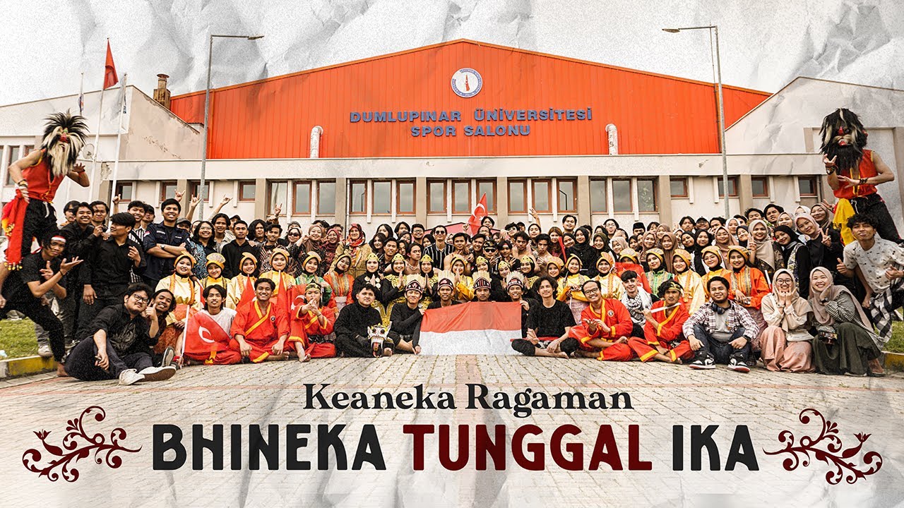 TARIAN BHINEKA TUNGGAL IKA | Endonezyalı Öğrencileri TÖMER'de Yöresel Dans Gösteri