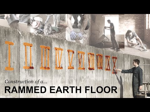 Construction of a Rammed Earth Floor
