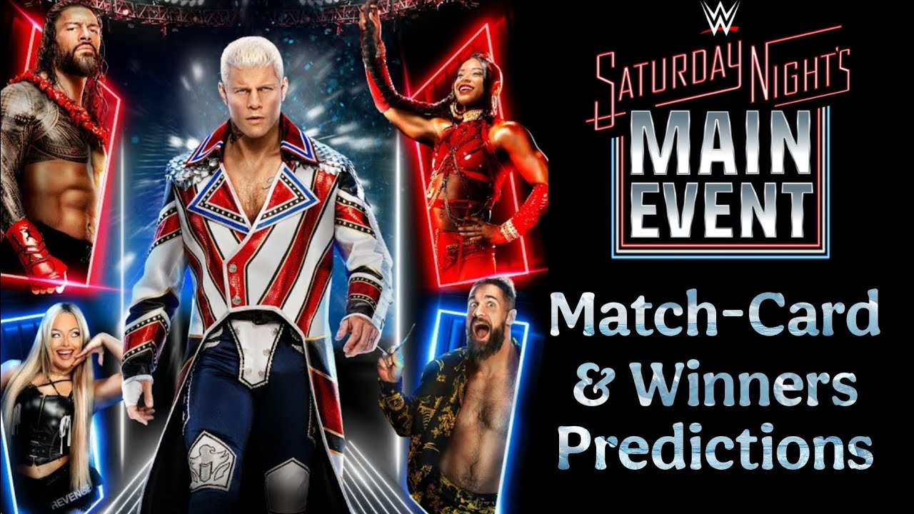 WWE Saturday Nights Main Event 2025 Winners & Match-Card Predictions ...