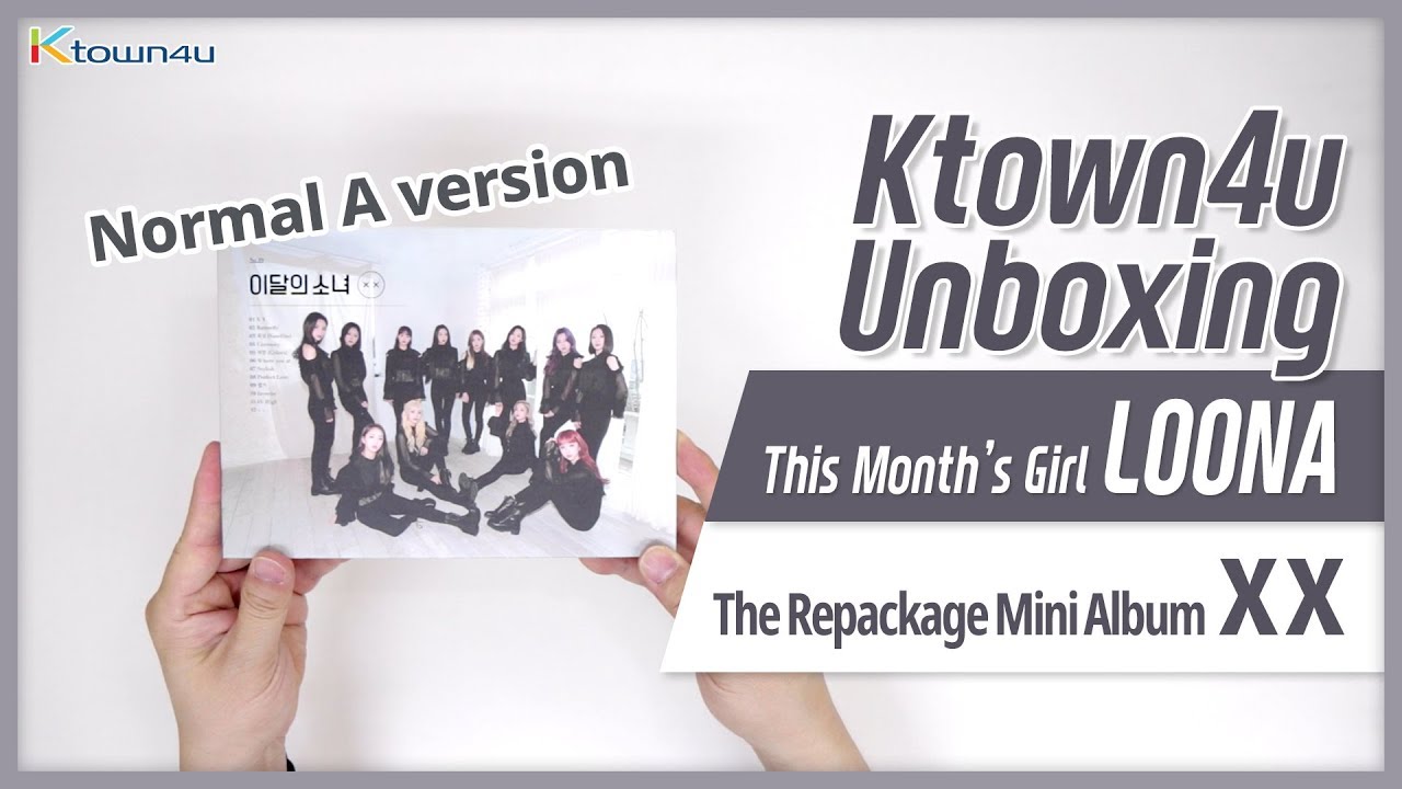 Unboxing This Month's Girl(LOONA) Repackage Mini album [X X