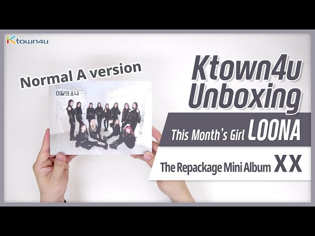 Unboxing This Month's Girl(LOONA) Repackage Mini album [X X