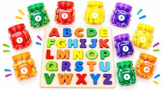 Let’s Learn Uppercase & Lowercase Letters! | ABC Alphabet Puzzle & Fun Learning Toys