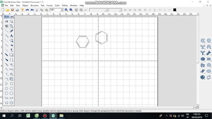 Hướng Dẫn Sử Dụng Chemdraw - Vẽ Công Thức Lập Thể - Phần 1 - Youtube