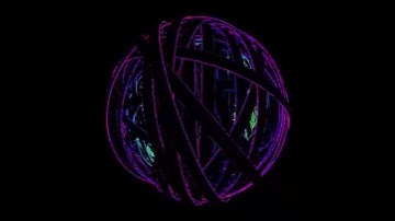 Overlap rings. Draw by openFrameworks