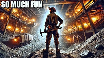 This NEW Simulation Game Has Me Mining Deep Underground...