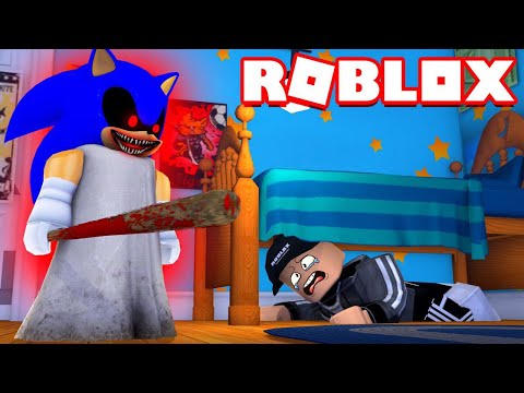 Sonic Granny Roblox Youtube - granny roblox with captain tate