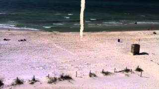 Hellfire Missile testing on the beach