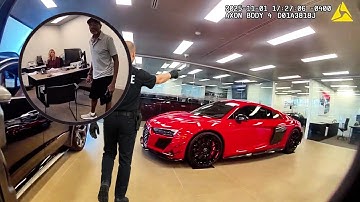 Police SURPRISE Man Trying to BUY Audi Using FAKE ID