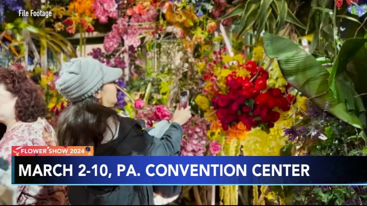 What you can expect at the 2024 Philadelphia Flower Show