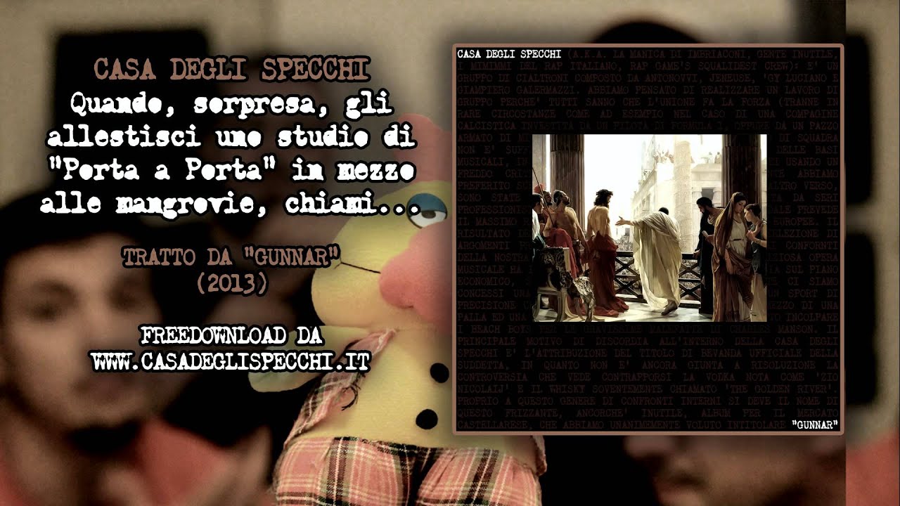 Casa Degli Specchi - "Quando, sorpresa, gli allestisci uno studio di 'Porta a Porta'...."