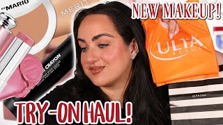 NEW Dior Cream Blush, Merit Tint, Mario Bronzer, MUFE Crayons & More! | SEPHORA & ULTA TRY-ON HAUL!