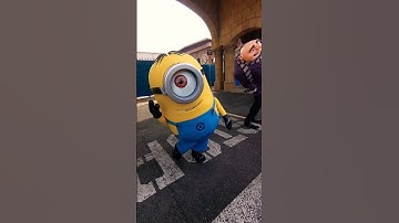 Minions are so happy today #minions #despicableme #usj #japan