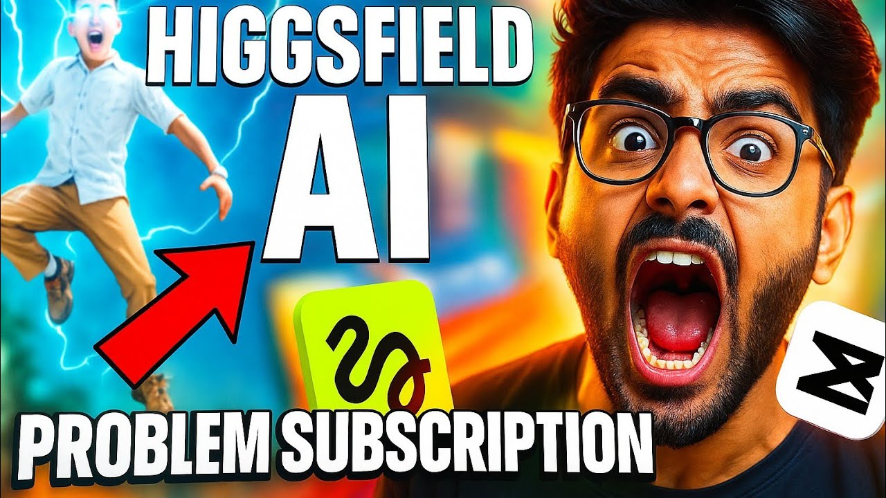 Al Edit Tutorial with Mobile App + Higgsfield Al | Subscription Problem ...
