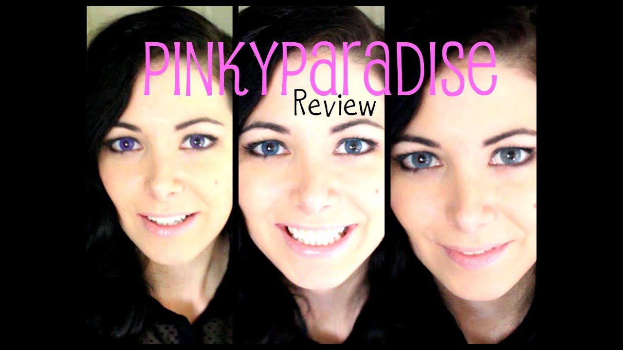 PinkyParadise Circle Lenses Review +Haul +Instructions +Coupon Code ^^