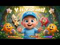 Leo Explores V Fruits! 🍊 Vanilla, Velvet Apple & More – Vibrant Toddler Adventure | Kids Learning