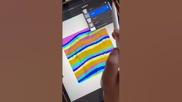 GET CREATIVE WITH BLENDING MODES IN PROCREATE #shorts #procreate #digitalprint
