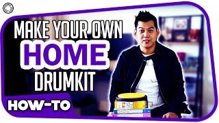 How To Make A Home Drum Kit Using Books And Paper | Lesson by My Drum School