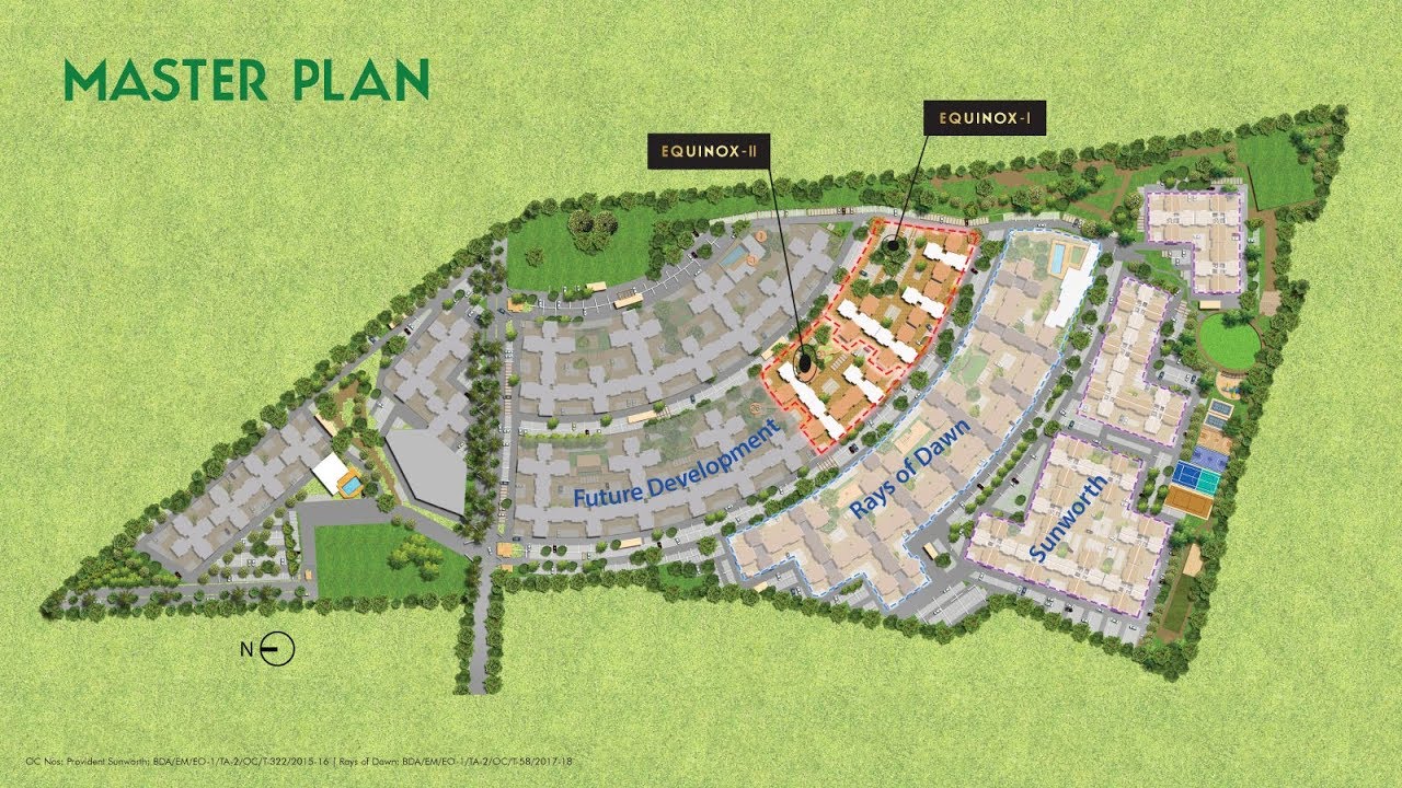 Provident Equinox, Master Plan, Mysore Road, Bangalore