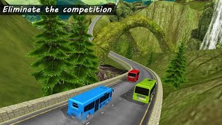 Euro Bus Racing Hill Mountain Climb | Hill Climb Racing Walkthrough - Android Gameplay screenshot 4