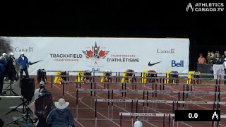 Men's 110m Hurdles Senior Final - Canadian Track & Field Championships 2026 [Full Race Replay]