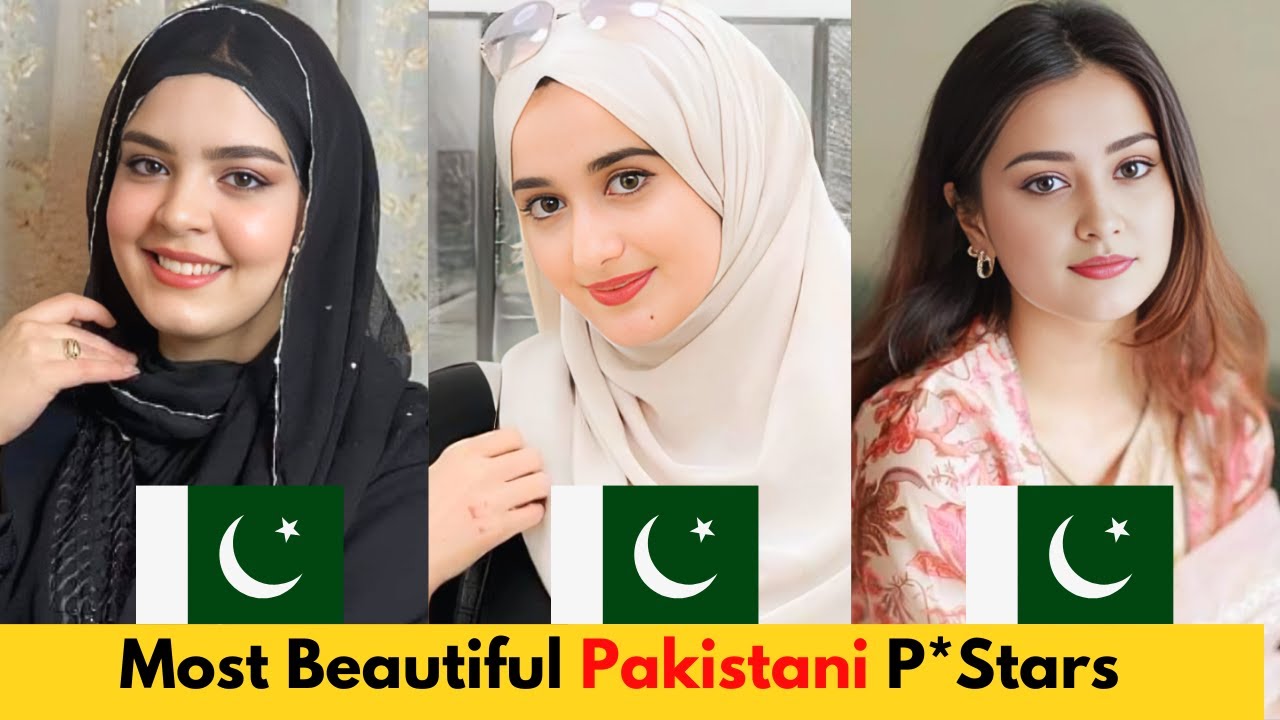 ⁣Top 10 Most Beautiful Pakistani PrnStars in 2025