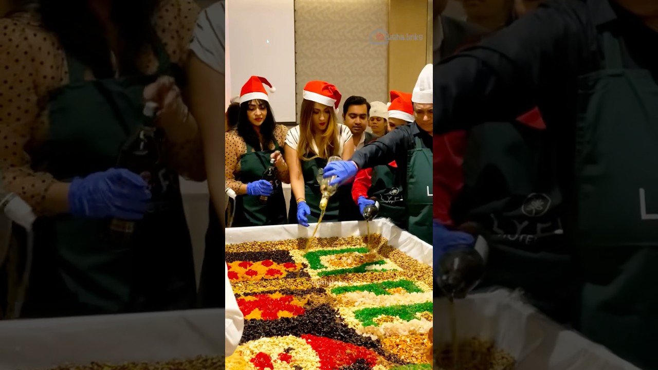 Cake Mixing Ceremony For Christmas By Lyfe Hotels Bhubaneswar 