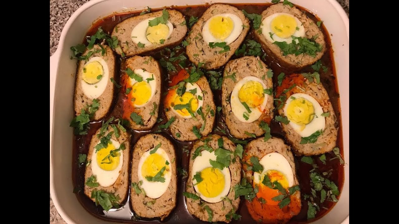 Nargisi Kofta Chicken and Egg Curry Recipe YouTube