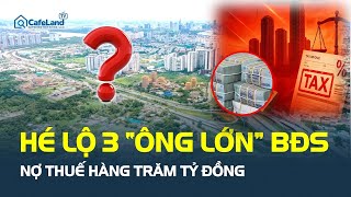 CHẤN ĐỘNG: Hé lộ 3 “ông lớn” bất động sản TP.HCM NỢ THUẾ HÀNG TRĂM TỶ ĐỒNG | CafeLand