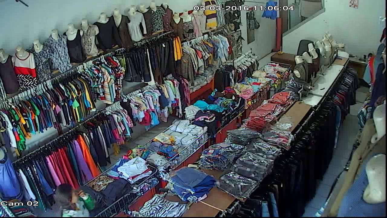 Pencurian di  toko  baju  di  Bandung  YouTube