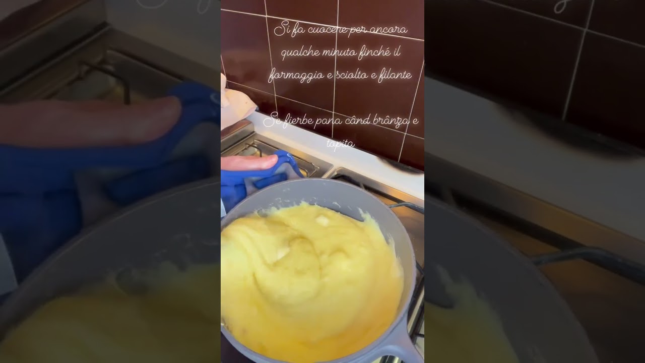 Polenta concia con patate A modo mio
