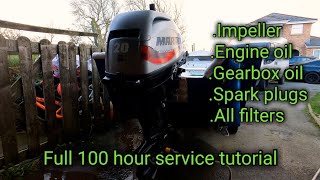 Mariner 20hp 2014 Engine full service