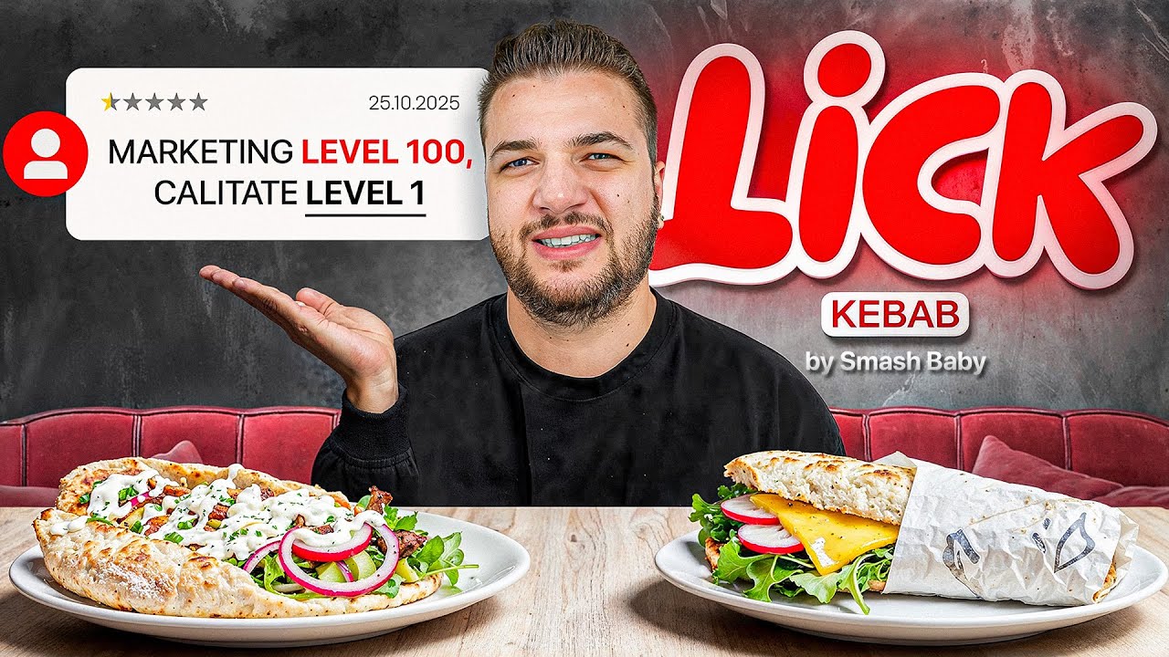 TESTEZ TOT MENIUL LICK KEBAB by SMASH BABY | MARELE ESEC DIN 2025?!