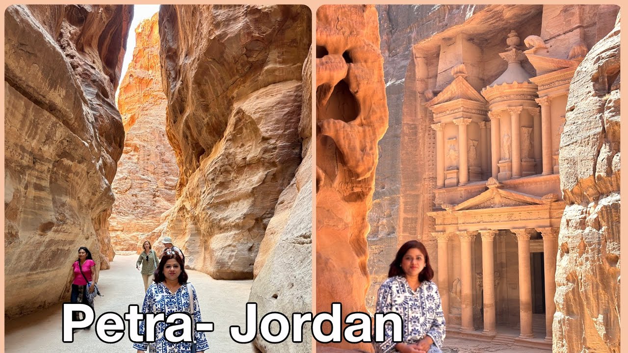 PETRA- JORDAN # ONE OF THE 7 WONDERS OF THE WORLD 